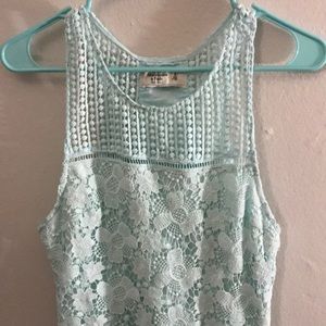 Abercrombie & Fitch | Floral Crochet Bodycon Dress